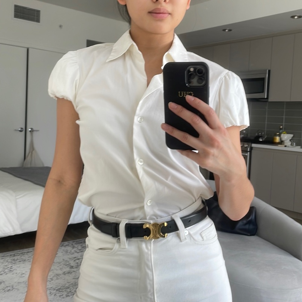 Theory Puff Sleeve Top